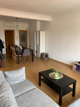 eethoek vanuit de living gefotografeerd