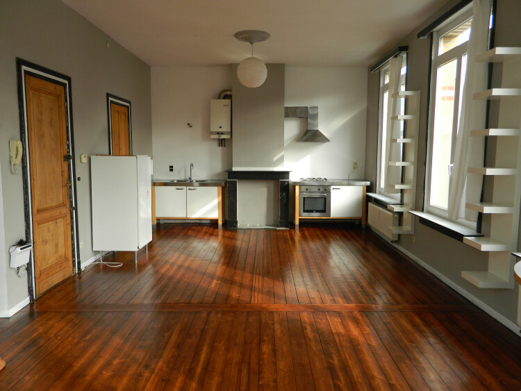 open keuken met woonkamer