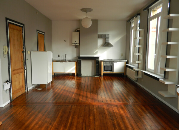 open keuken met woonkamer